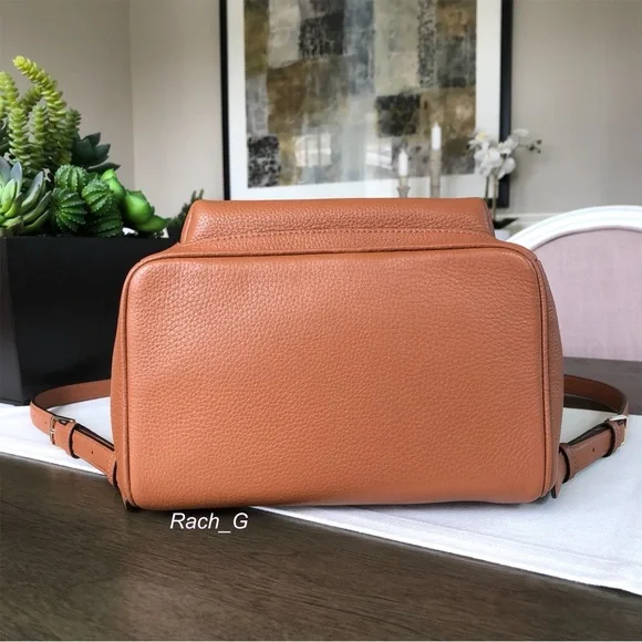 Kate Spade Leila Medium Dome Pebbled Leather Backpack - Picture 4 of 10